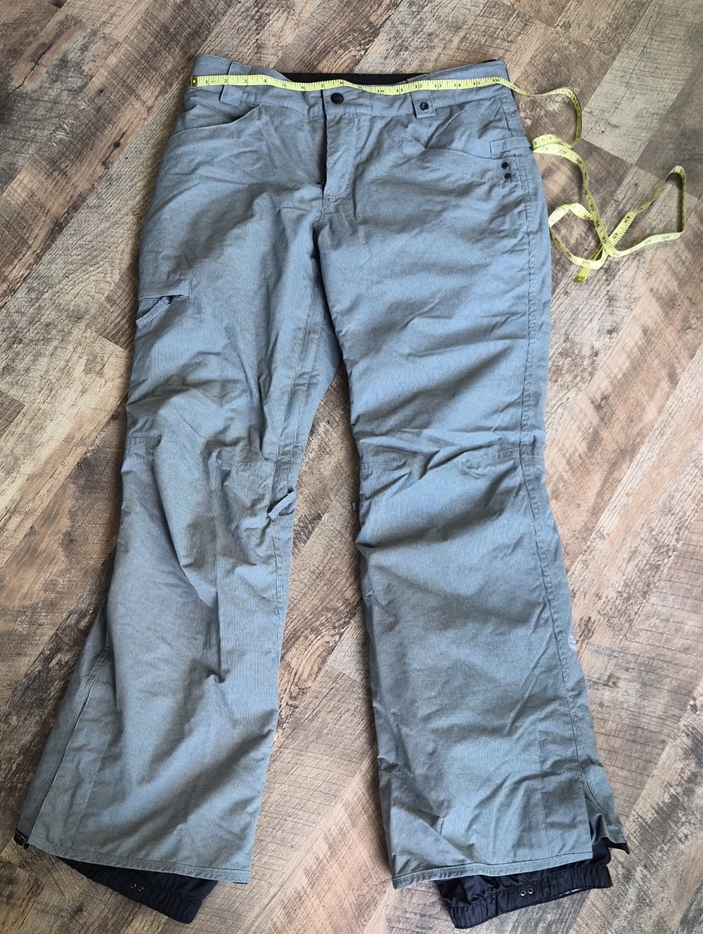 686 Women's Gray Flare Snow Pants